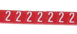 Segnacavo HellermannTyton A scorrimento, Ømin 2mm, Ømax 5mm, lunghezza 3.5mm, confez. da 250pz No 2