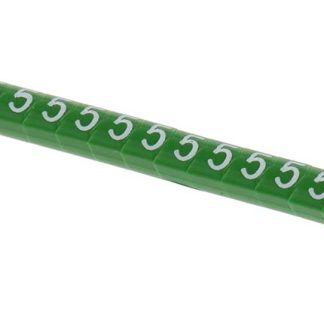 Segnacavo HellermannTyton A scorrimento, Ømin 2mm, Ømax 5mm, lunghezza 3.5mm, confez. da 250pz No 5