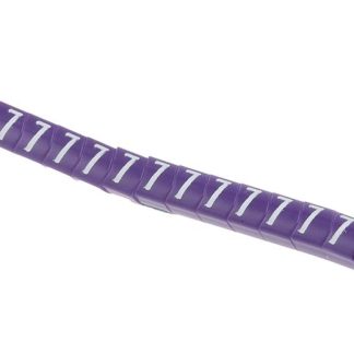 Segnacavo HellermannTyton A scorrimento, Ømin 2mm, Ømax 5mm, lunghezza 3.5mm, confez. da 250pz No 7