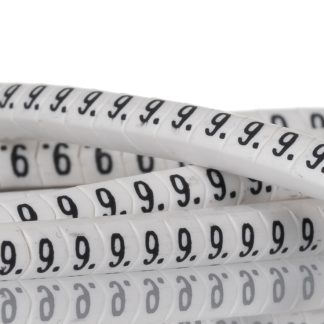 Segnacavo HellermannTyton A scorrimento, Ømin 2mm, Ømax 5mm, lunghezza 3.5mm, confez. da 250pz No 9