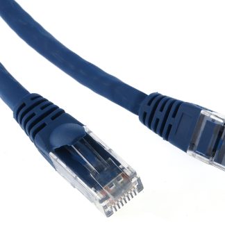 Cavo Ethernet Cat6 (U/UTP) RS PRO, guaina in LSZH col. Blu, L. 5m, Con terminazione