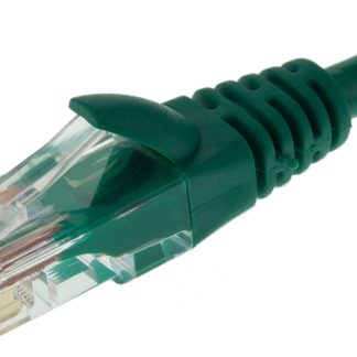 Cavo Ethernet Cat5e (U/UTP) RS PRO, guaina in PVC col. Verde, L. 5m, Con terminazione