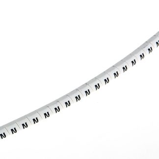 Segnacavo HellermannTyton A scorrimento, Ømin 1.2mm, Ømax 2mm, lunghezza 3.5mm, confez. da 250pz N