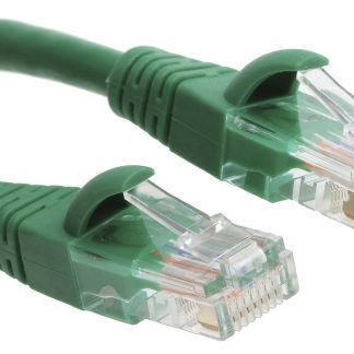 Cavo Ethernet Cat5e (U/UTP) RS PRO, guaina in PVC col. Verde, L. 2m, Con terminazione