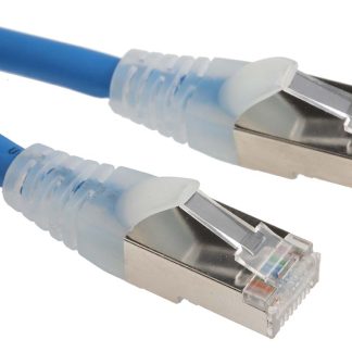 Cavo Ethernet Cat6 (F/UTP) RS PRO, guaina in LSZH col. Blu, L. 3m, Con terminazione
