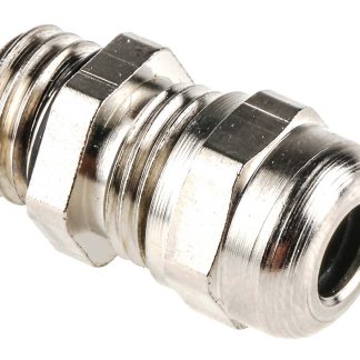 Pressacavo SIB, in Ottone zincato, filetto M12, Ø cavo 3mm - 6mm max