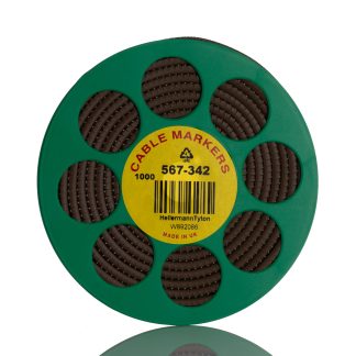 Segnacavo HellermannTyton A scorrimento, Ømin 2mm, Ømax 5mm, lunghezza 3.5mm, confez. da 1000pz No 1