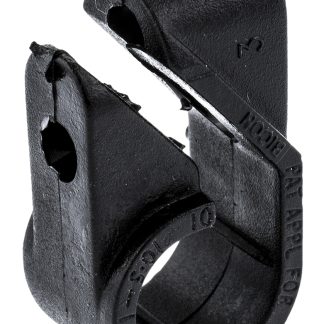 Fermacavo Prysmian in PE, Ø fascio 14.5mm max, 32 x 12 x 18mm, col. Nero