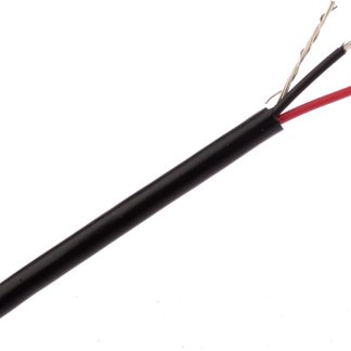 Cavo audio Belden, 0,33 mm² CSA schermato, 3.51mm od Coppia intrecciata 45 Ω