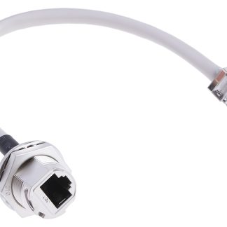 Cavo Ethernet Cat5e (STP) RS PRO, guaina in PVC col. Grigio, L. 200mm, Con terminazione
