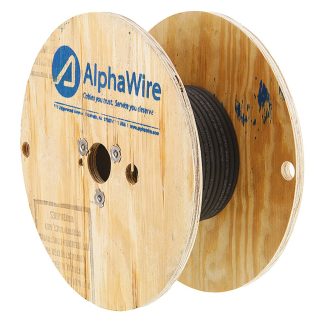 Cavo coassiale Alpha Wire RG59B/U, L. 30m, 75 Ω, col. Nero