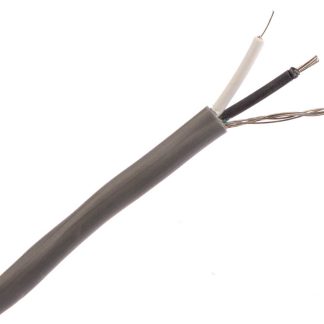 Cavo industriale multipolare schermato a 2 cond. 0,56 mm², 20 AWG, 300 V, Ø4.67mm, L. 30m