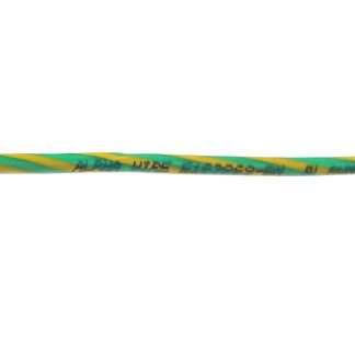 Cavo di collegamento apparecchiature Alpha Wire, 0,82 mm², 18 AWG, 300 V, 30m, Verde-Giallo, UL1007