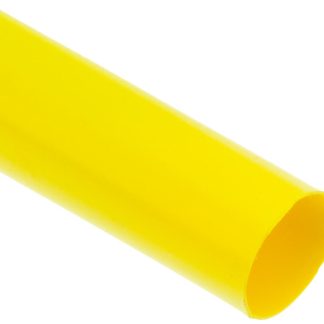 Guaina termorestringente TE Connectivity Ø 9.5mm, col. Giallo, restringimento 2:1, L. 1.2m