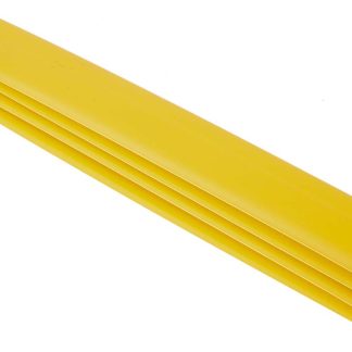 Guaina termorestringente TE Connectivity Ø 25.4mm, col. Giallo, restringimento 2:1, L. 1.2m