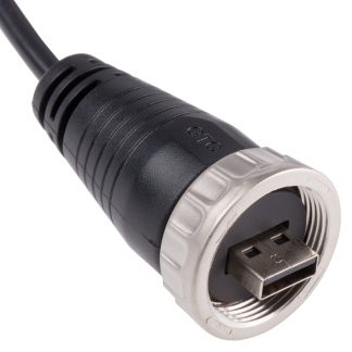 Cavo USB RS PRO USB A/USB A, L. 2.1m, col. Nero