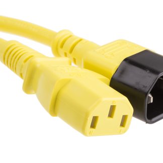 Cavo di alimentazione RS PRO IEC C13/IEC C14, 6A, 250 V, L. 1m