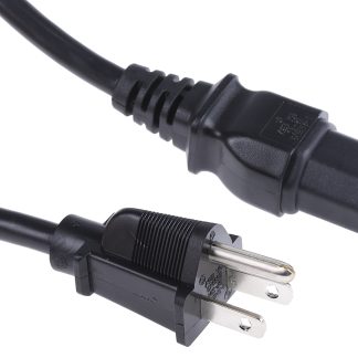 Cavo di alimentazione RS PRO IEC C15/Spina americana di tipo B, 10 A, 125 V, L. 2m