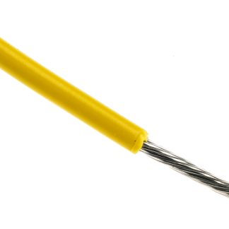 Cavo di collegamento apparecchiature Alpha Wire, 0,81 mm², 18 AWG, 300 V, 305m, Giallo, UL1007