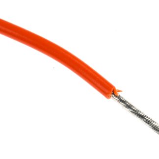 Cavo di collegamento apparecchiature Alpha Wire, 0,81 mm², 18 AWG, 300 V, 305m, Arancione, UL1007