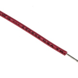 Cavo di collegamento apparecchiature Alpha Wire, 0,23 mm², 24 AWG, 300 V, 305m, Rosso, UL1007