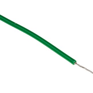 Cavo di collegamento apparecchiature Alpha Wire, 0,23 mm², 24 AWG, 300 V, 304m, Verde, UL1007