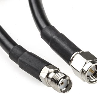 Cavo coassiale Siretta RF LLC200A, SMA / SMA, L. 10m, 50 Ω, col. Nero