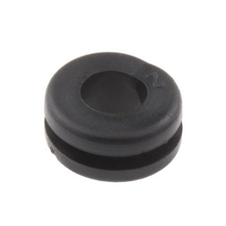 Passacavo Passacavi RS PRO, Nero, in PVC 1.5mm, diametri da Maximum of 6mm 9mm