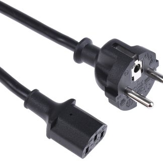 Cavo di alimentazione RS PRO IEC C13/CEE 7/7, 10 A, 16 A, 250 V, L. 5m