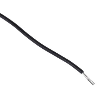 Cavo di collegamento apparecchiature Alpha Wire, 0,2 mm², 24 AWG, 300 V, 30m, Nero, UL1061