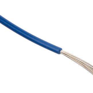 Cavo di collegamento apparecchiature Alpha Wire, 0,2 mm², 24 AWG, 300 V, 30m, Blu, UL1061