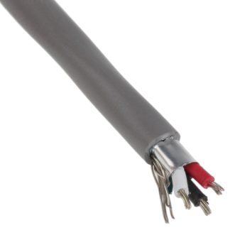 Cavo industriale multipolare schermato a 3 cond. 0,35 mm², 22 AWG, 300 V, Ø4.52mm, L. 100m