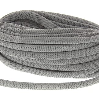 Guaina per cavi intrecciata HellermannTyton in Nylon 66, Ø 8mm, L. 10m, col. Grigio, espandibile