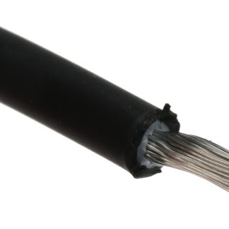 Staubli, 55 A, 4 mm², Ø est 5.4mm, da -40 → +90 °C, guaina di colore Nero