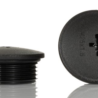 Tappo pressacavo Alpha Wire in Plastica, Nero, filetto M25, Ø 30mm, IP66, IP68