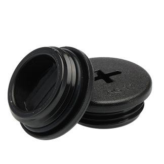 Tappo pressacavo Alpha Wire in Plastica, Nero, filetto PG11, Ø 22mm, IP66, IP68