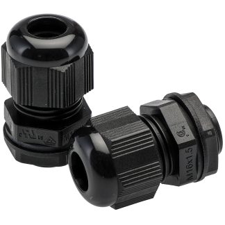 Pressacavo Alpha Wire, in PA 6, filetto M16, Ø cavo 5mm - 10mm max