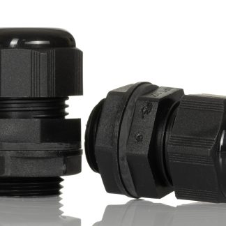 Pressacavo Alpha Wire, in PA 6, filetto NPT 1/2poll, Ø cavo 9mm - 16mm max