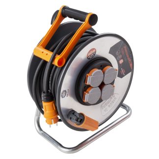 Avvolgicavo brennenstuhl 40m, 4 prese, spina Schuko, 230 V c.a.