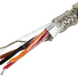 Cavo dati Alpha Wire Grigio, 24 AWG, schermato, 300 V