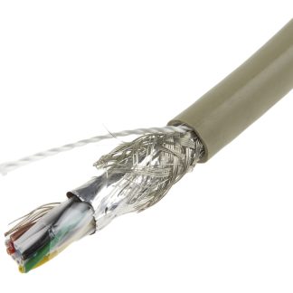 Cavo dati Alpha Wire Grigio, 6 coppie, 24 AWG, 300 V