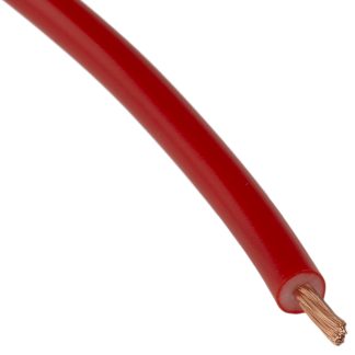 Cavo di collegamento apparecchiature Staubli, 1 mm², 17 AWG, , 1,5 kV, 25m, Rosso
