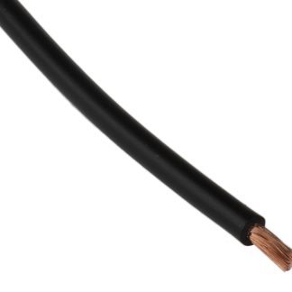 Cavo di collegamento apparecchiature Staubli, 1 mm², 17 AWG, 750 V, 25m, Nero