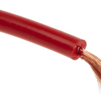 Cavo di collegamento apparecchiature Staubli, 2 mm², , 1,5 kV, 25m, Rosso