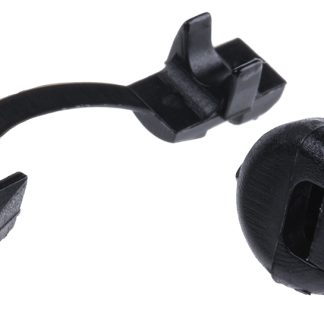 Passacavo Passacavi SES Sterling, Nero, in PA 6 3.1mm, diametri da 3 → 4.5mm 9.5mm