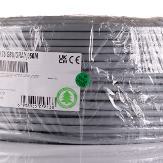 Cavo industriale multipolare non schermato a 5 cond. 0,75 mm², 300 V, 500 V, Ø6.5mm, L. 50m