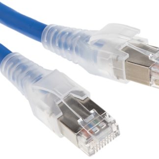 Cavo Ethernet Cat6a (S/FTP) Belden, guaina in LSZH col. Blu, L. 3m, Con terminazione