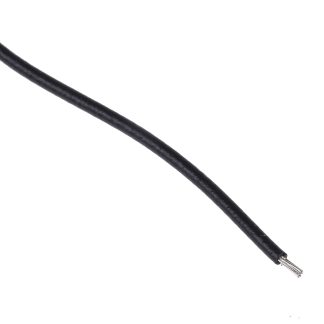 Cavo di collegamento apparecchiature Alpha Wire, 0,23 mm², 24 AWG, 300 V, 30m, Nero, UL1007