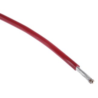 Cavo di collegamento apparecchiature Alpha Wire, 0,23 mm², 24 AWG, 300 V, 30m, Rosso, UL1007