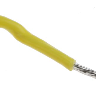 Cavo di collegamento apparecchiature Alpha Wire, 0,35 mm², 22 AWG, 600 V, 30m, Giallo, UL1213